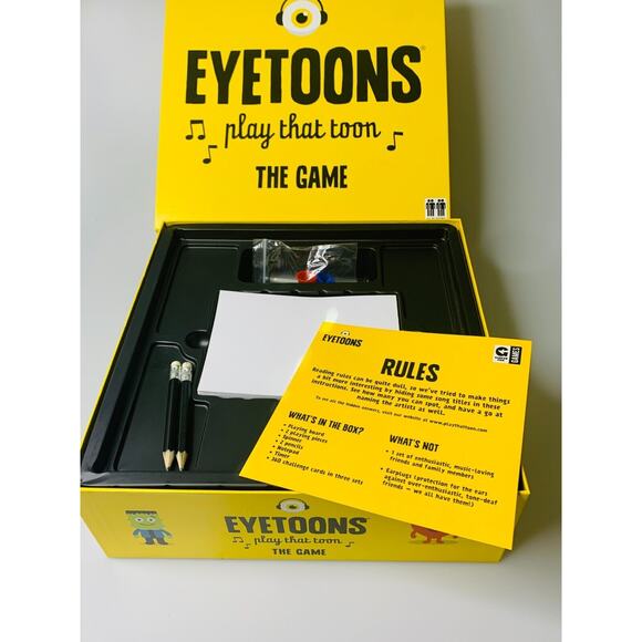 Eyetoons Play that Toon Card Game by Ginger Fox Games - guess the song by image - Picture 3 of 5